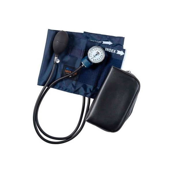Healthsmart MABIS Precision Series Aneroid Sphygmomanometer Manual Blood Pressure Monitor, Large Adult 09-141-016 - main
